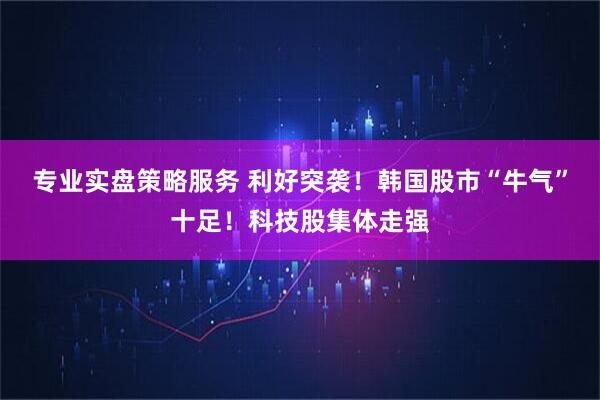 专业实盘策略服务 利好突袭！韩国股市“牛气”十足！科技股集体走强