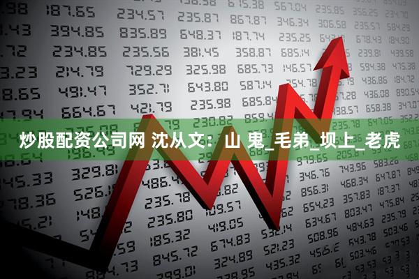 炒股配资公司网 沈从文：山 鬼_毛弟_坝上_老虎